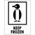 "Keep Frozen" International Safe-Handling Labels