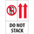 "Do Not Stack" International Safe-Handling Labels