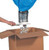 Packing Peanut Gravity Dispenser for Loose Void Fill. 60 Cubic Feet, 40" x 40" x 99"