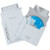 5 1/8" x 5" 100% Recycled, White Fibreboard Foam Lined CD Mailers