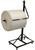 36" Telescoping Single Arm Bubble Cushioning Wrap Foam Roll & Protective Paper Floor Unit Dispenser w/ Casters & Tear Tag