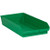 23 5/8" x 11 1/8" x 4" Green Plastic Shelf Bin Boxes