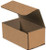 7" x 4" x 2" (200#/ECT-32-B) Kraft Corrugated Cardboard Mailers