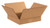 12" x 12" x 2" (ECT-32) Flat Kraft Corrugated Cardboard Shipping Boxes