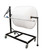 60" Heavy Duty Bubble Cushioning Wrap, Foam, Poly Sheeting, or Indented Paper Floor Unit Dispenser w/ Locking Casters, Slide Cutter, Breaking System, and Arm Stabilizer.