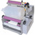 Semi-Automatic Adjustable Cradle Label Applicator for Bottles and Cylindrical Products.