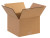 12" x 10" x 10" (DW/ECT-48) Heavy Duty Double Wall Kraft Corrugated Cardboard Shipping Boxes