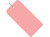 6 1/4" x 3 1/8" General Purpose Pink Pre-Wired Colored Tags 13 Point Card Stock 