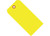 3 1/4" x 1 5/8" Fluorescent Yellow Shipping, Labeling, Identifying, Inventory Tags 13 Point