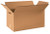 24" x 12" x 12" (DW/ECT-48) Heavy-Duty Double Wall Kraft Corrugated Cardboard Shipping Boxes with Hand Holes