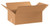 17 1/4" x 11 1/4" x 4" (ECT-32) Flat Kraft Corrugated Cardboard Shipping Boxes