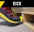 Kick or step it into place.
Use a 2nd KICK STOPS® Cargo Restraint device along the adjoining side and repeat the process.