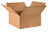 16" x 16" x 6" (DW/ECT-48) Heavy-Duty Double Wall Kraft Corrugated Cardboard Shipping Boxes