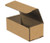 7" x 5" x 3" (200#/ECT-32-B) Kraft Corrugated Cardboard Mailers