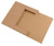 14" x 14" x 4" (200#/ECT-32-B) Kraft Corrugated Cardboard Easy-Fold Mailers