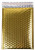 Gold Metallic Bubble Envelope Mailers 7.25" x 11"