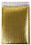 Gold Metallic Bubble Envelope Mailers 8.5" x 11"