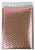 Rose Gold Metallic Glamour Self Seal Bubble Mailers 6.5" x 9"