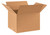 17 1/2" x 14 3/4" x 12 1/2" (ECT-32) Kraft Corrugated Cardboard Shipping Boxes