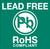 "Lead Free RoHs Compliant" Labels Shipping and Handling Labels