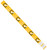 Tyvek® Self Adhesive Sequentially Numbered Yellow "Age Verified" Wristbands