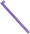 Secure Snap Plastic Wristbands Purple 3/4" x 10"