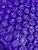 30 Square Feet Medium 5/16" Purple Bubble Wrap