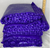 3 - 10 Foot sections of 5/16" medium Purple Bubble Wrap