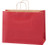 Scarlet Red Kraft Tinted Bags Feature A Kraft Interior