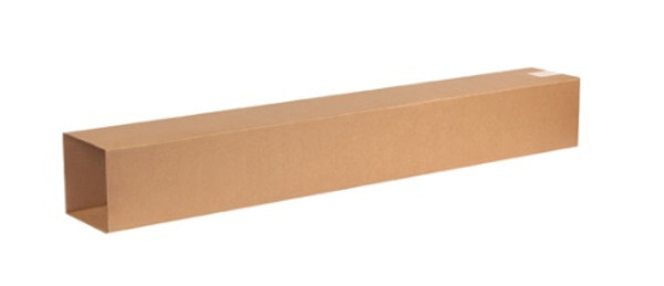 6" x 6" x 48" (ECT-32) Telescoping Outer Box Kraft Corrugated Cardboard Shipping Boxes