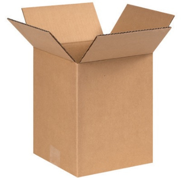 9" x 9" x 10" (ECT-32) Kraft Corrugated Cardboard Shipping Boxes