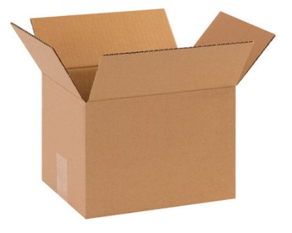 10" x 8" x 7" (ECT-32) Kraft Corrugated Cardboard Shipping Boxes