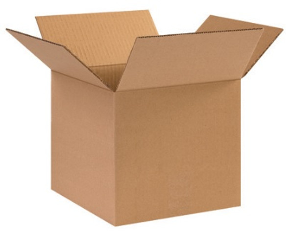 10" x 10" x 9" (ECT-32) Kraft Corrugated Cardboard Shipping Boxes