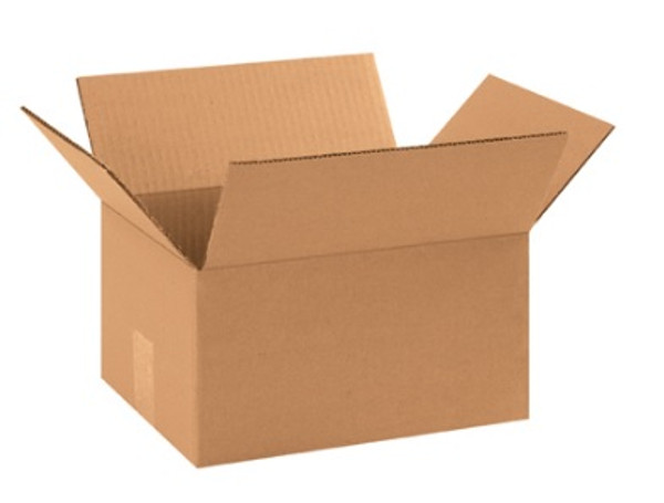 11 1/4" x 8 3/4" x 6" (ECT-32) Kraft Corrugated Cardboard Shipping Boxes