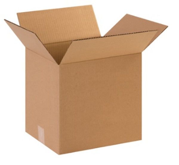 12" x 10" x 12" (ECT-32) Kraft Corrugated Cardboard Shipping Boxes