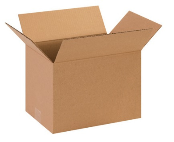 13" x 9" x 9" (ECT-32) Kraft Corrugated Cardboard Shipping Boxes