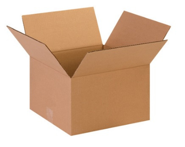 13" x 13" x 8" (ECT-32) Kraft Corrugated Cardboard Shipping Boxes