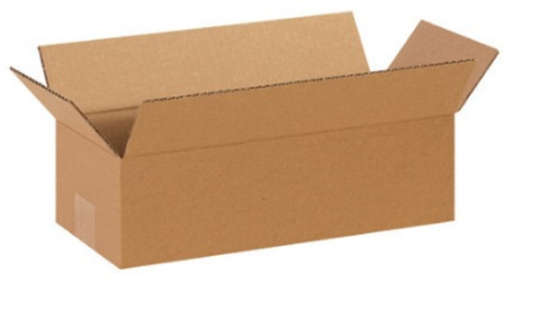 14" x 6" x 4" (ECT-32) Long Kraft Corrugated Cardboard Shipping Boxes