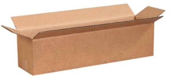 16" x 4" x 4" (ECT-32) Long Kraft Corrugated Cardboard Shipping Boxes