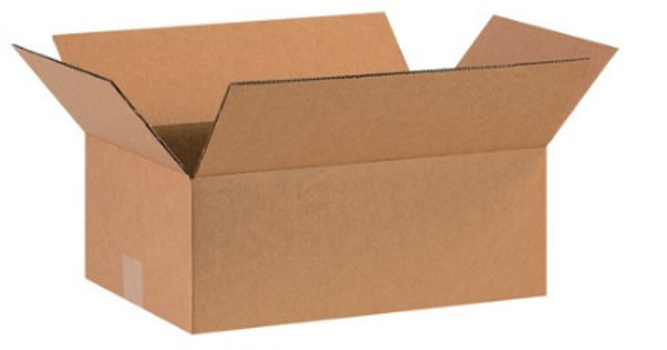 16" x 10" x 6" (ECT-32) Kraft Corrugated Cardboard Shipping Boxes