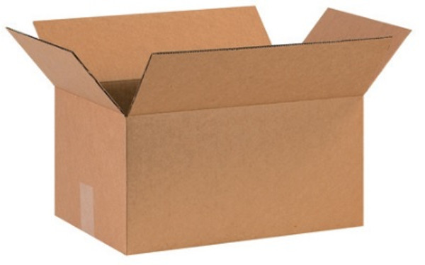 16" x 10" x 8" (ECT-32) Kraft Corrugated Cardboard Shipping Boxes