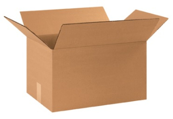 16" x 11" x 10" (ECT-32) Kraft Corrugated Cardboard Shipping Boxes