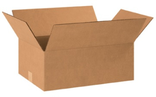16" x 12" x 7" (ECT-32) Kraft Corrugated Cardboard Shipping Boxes