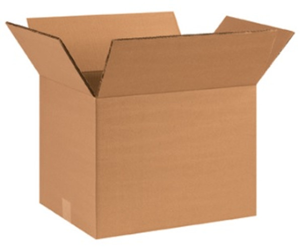 16" x 12" x 12" (DW/ECT-48) Heavy-Duty Double Wall Kraft Corrugated Cardboard Shipping Boxes