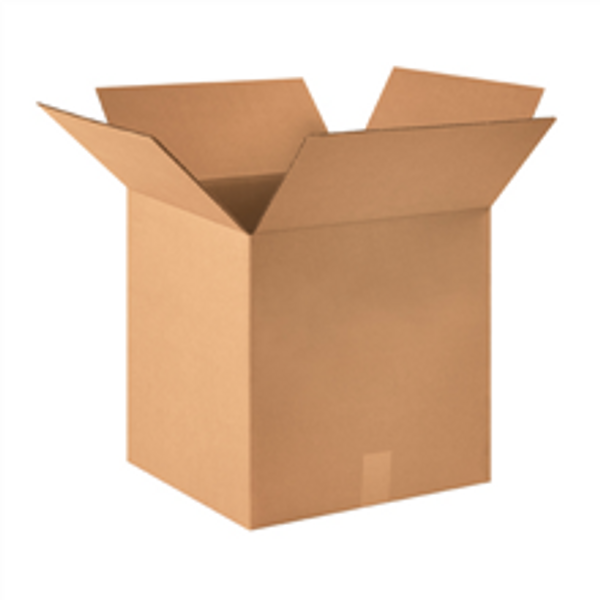 16" x 16" x 16" Heavy-Duty Corrugated Cardboard Shipping Boxes 