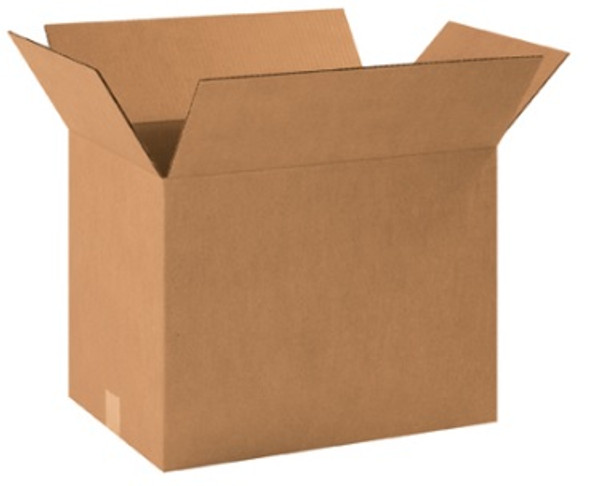 18 1/2" x 12 1/2" x 14" (ECT-32) Kraft Corrugated Cardboard Shipping Boxes