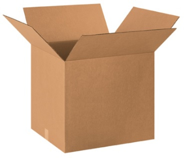 20" x 20" x 18" (ECT-32) Kraft Corrugated Cardboard Shipping Boxes