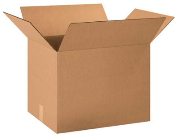 21" x 15" x 15" (ECT-32) Kraft Corrugated Cardboard Shipping Boxes