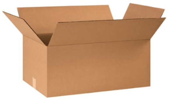 24" x 14" x 10" (ECT-32) Kraft Corrugated Cardboard Shipping Boxes 