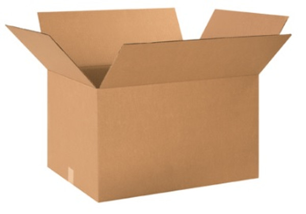 24" x 18" x 14" (ECT-32) Kraft Corrugated Cardboard Shipping Boxes